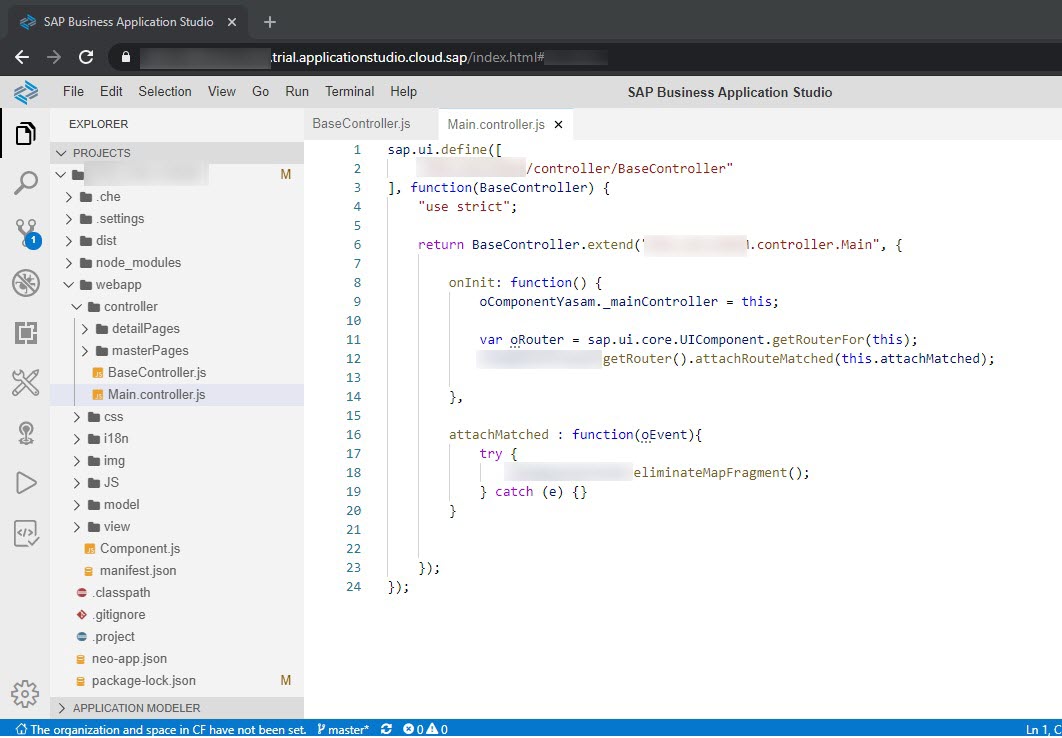 IDEs for SAP UI5 Development: thoughts on SAP BAS and simultaneous work  with VS Code and Web IDE – 